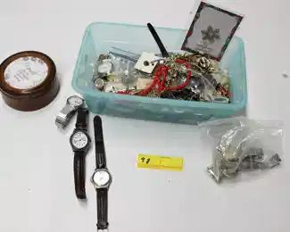 98: Box of Costume Jewelry