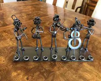 Band players menorah