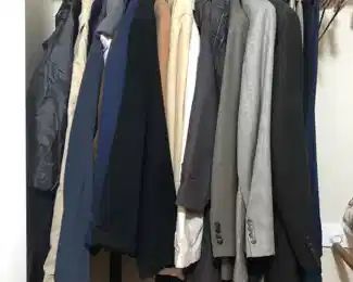 Good selection of mens coats and jackets