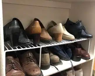 Selection of women's shoes in good shape
