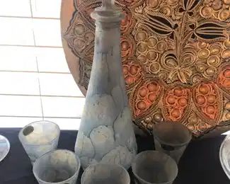 Decanter set from Israel