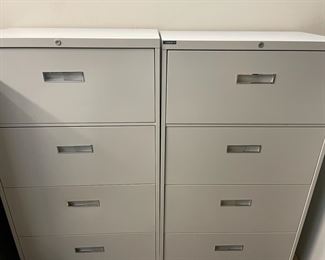 4 Drawer Metal Organizer Lot