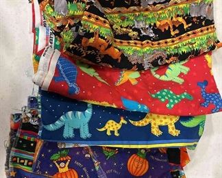 Lots Lots Of Assorted Pieces Of Fabric For The Sewing Lover