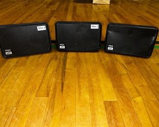 Three Peavey Impulse Speakers 