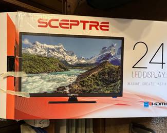 Sceptre 24” led display tv