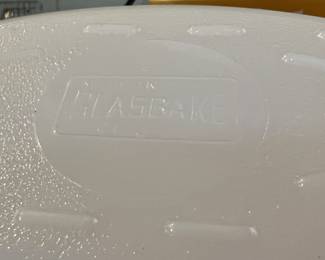 Glasbake vintage dishes