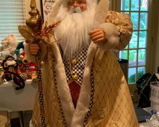 MacKenzie Childs  ‘Golden Hour Santa’