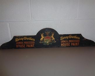 Detroit History - Berry Brother's Sign