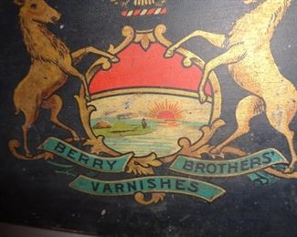 Berry Brothers' Sign - close-up