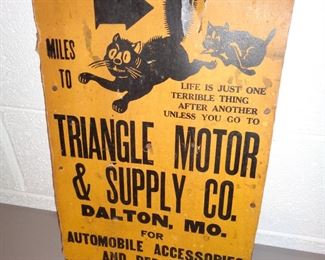 1920's Automobilia Sign  - Have OFFER!