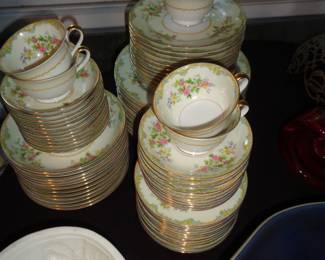 Vintage Noritake China - 90 Pieces in all