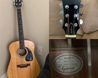 Brand new guitar with soft case