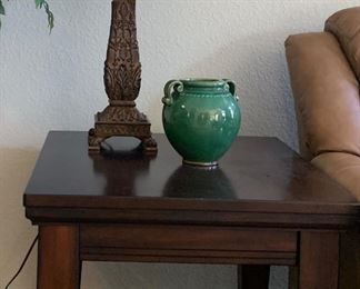 Lots of lamps, iron, brass, ceramic