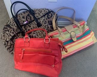 Small, Med and large totes, purses, bags! Original “Hobo bag” also!