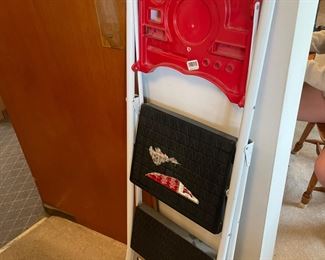 #22		Folding Stapleton Platform 2 step ladder.	($ 25.00)