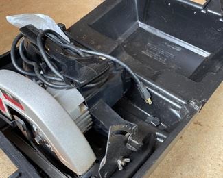 #57		Sears Craftsman Circular Saw Corded - W/case	($ 28.00)