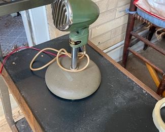 #58		Tabletop Vintage Colrad Crystal Microphone - Made in Japan	($ 35.00)	