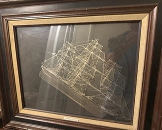 STERLING SILVER CLIPPER SHIP CUTTY SARK