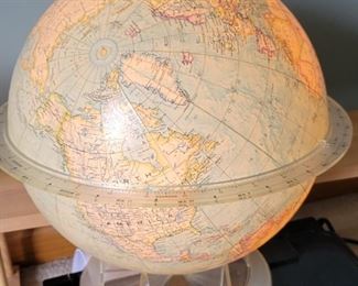 Lighted globe