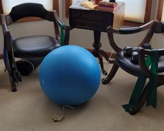 Drexel leather chairs