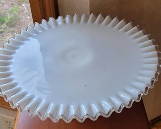 Fenton Silvercrest cake plate
