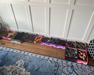 Lots of like new shoes. Sizes 9, 9.5, and 10