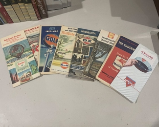 Vintage Road Maps