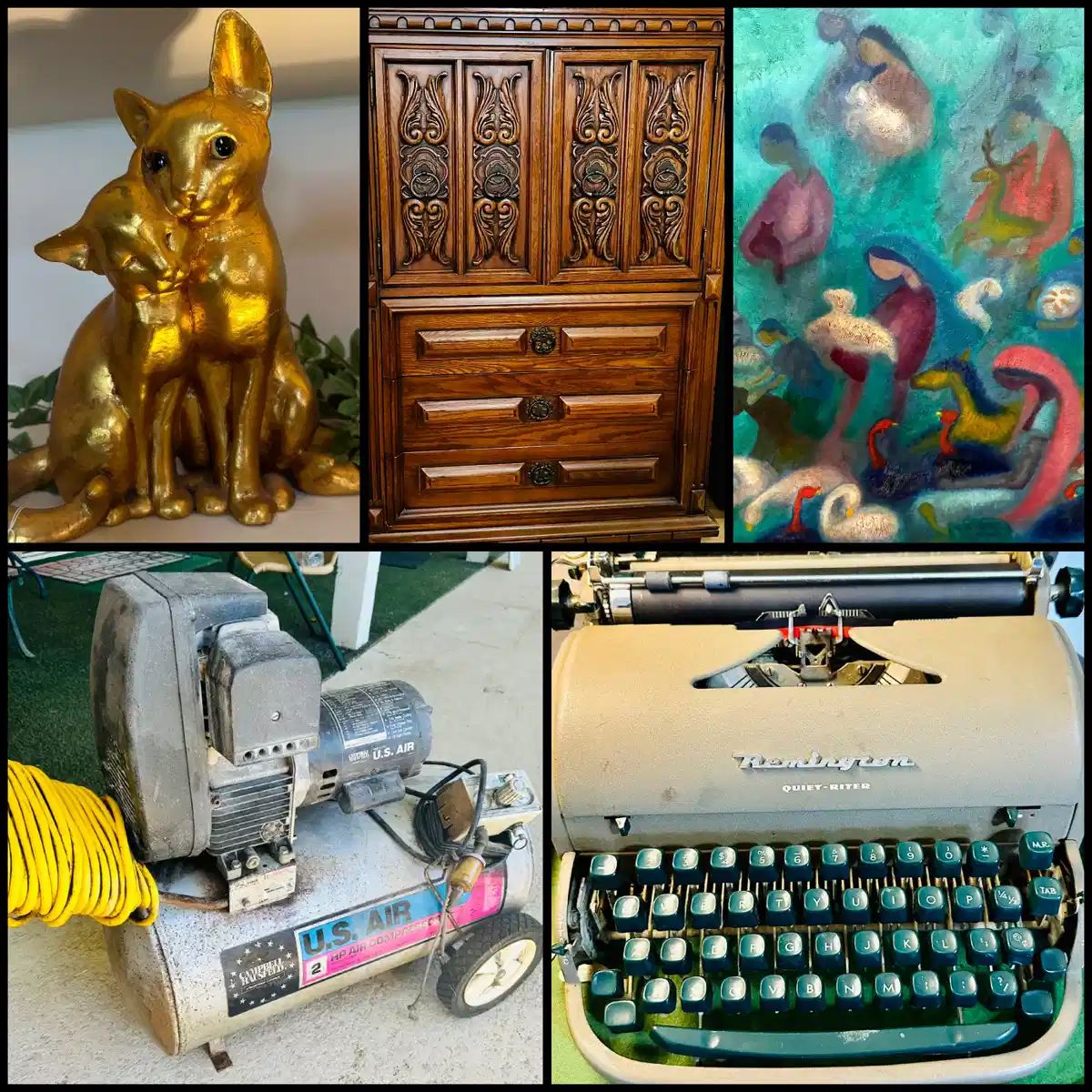 Incredible Hurst Estate Sale! Yard Art,... starts on 8/18/2023