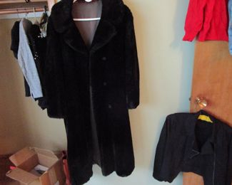 Vintage faux fur coat