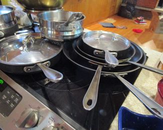 All Clad pots/pans