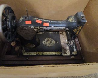 Antique sewing machine