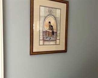 P. Buckley Moss signed framed prints