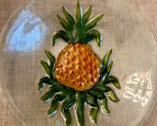 Large 20” diameter glass plate