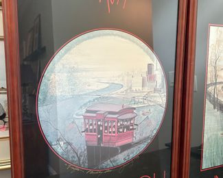 L. Buckley Moss framed print