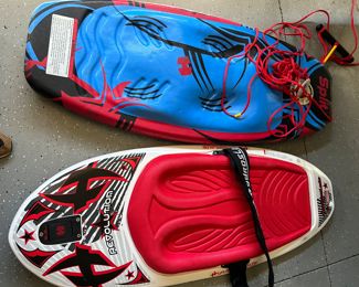 Knee board and boogie board