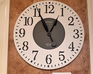 SEVERAL BIG WALL CLOCKS