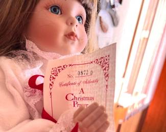 A Christmas Prayer w/Cert. and box