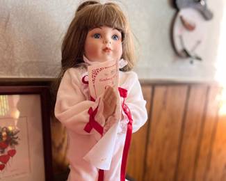 A Christmas Prayer w/Cert. and box