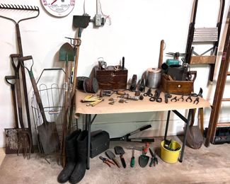 Collection of Vtg. tools 