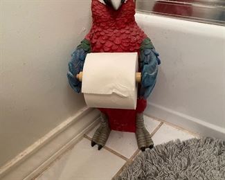 Pretty Polly toilet paper dispenser 