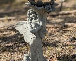 Fairy with big shiny ball