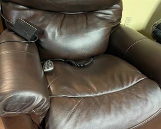 Massage and Reclining Leather Chair
