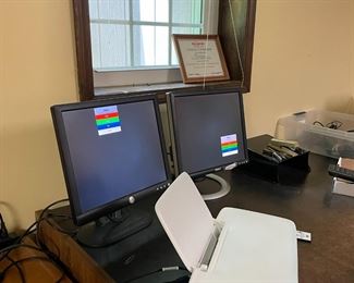 Computer Monitors and Printer