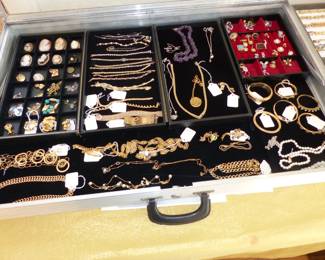 Fine jewelry including 14K, 18K, sterling silver, designed pieces including David Yurman & Tiffany, assorted watches and more 