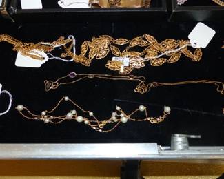 Fine jewelry including 14K, 18K, sterling silver, designed pieces including David Yurman & Tiffany, assorted watches and more 