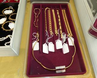 Fine jewelry including 14K, 18K, sterling silver, designed pieces including David Yurman & Tiffany, assorted watches and more 