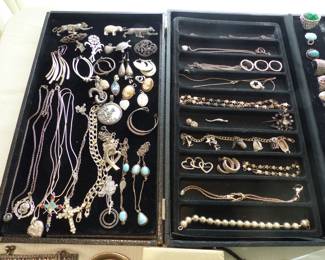 Fine jewelry including 14K, 18K, sterling silver, designed pieces including David Yurman & Tiffany, assorted watches and more 