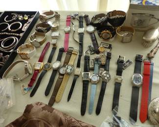 Fine jewelry including 14K, 18K, sterling silver, designed pieces including David Yurman & Tiffany, assorted watches and more 