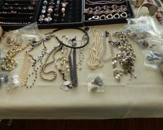 Fine jewelry including 14K, 18K, sterling silver, designed pieces including David Yurman & Tiffany, assorted watches and more 