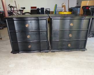 Restoration Hardware pair of night tables